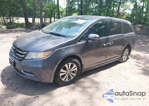 2015 Honda Odyssey Ex-L z USA, uszkodzony, nr VIN 5FNRL5H60FB090524